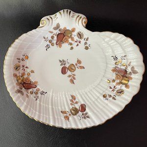 Vintage Hammersley & Co. Bone China Shell shaped dish. Made in England